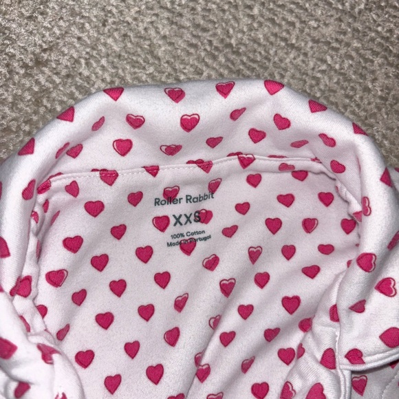 PINK HEART ROLLER RABBIT PJS!! - Picture 4 of 6